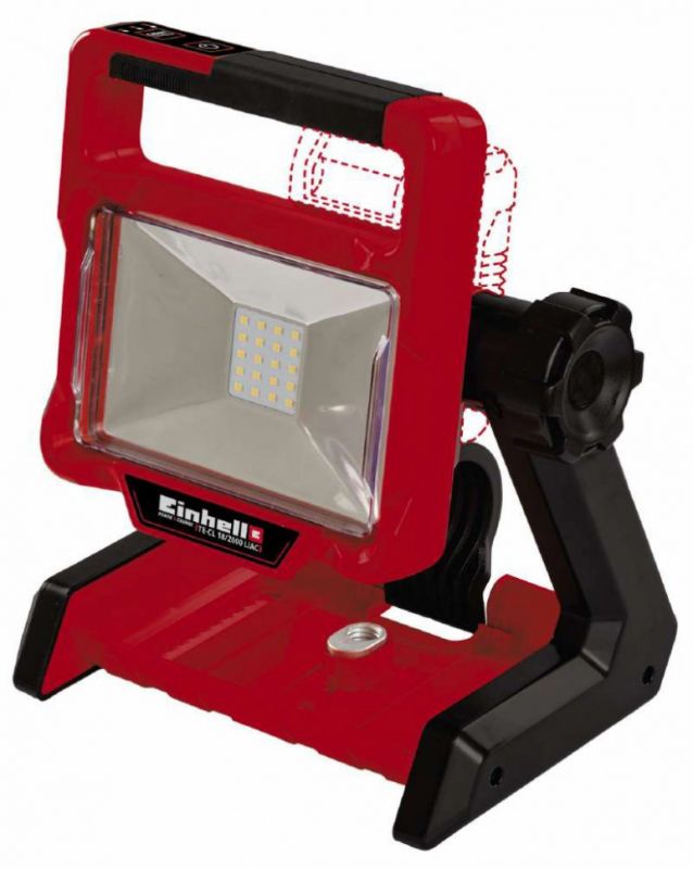 Прожектор Einhell TE-CL 18/2000 LiAC - Solo акум., PXC, 2000 лм, 18В, 5700 К, 20 LED, 18/220 В, 1.23 кг (без АКБ и ЗУ) Прожектор Einhell TE-CL 18/2000 LiAC - Solo акум., PXC, 2000 лм, 18В, 5700 К, 20 LED, 18/220 В, 1.23 кг (без АКБ и ЗУ)