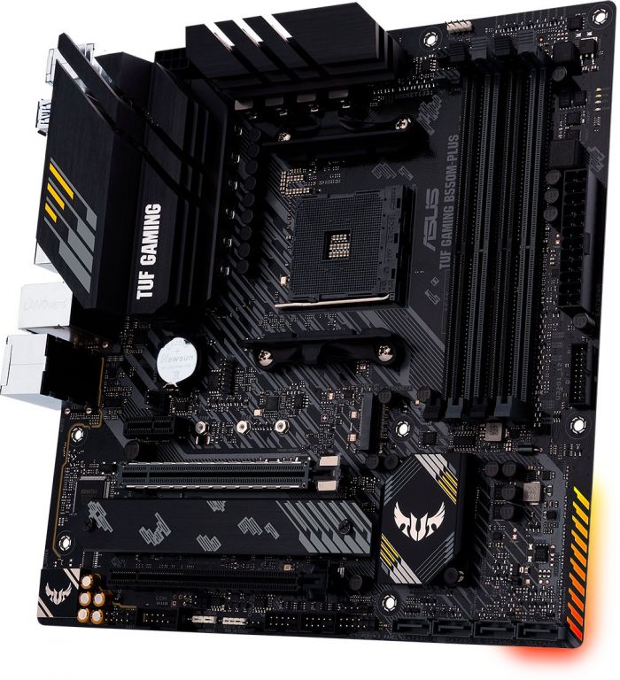 Материнcька плата ASUS TUF GAMING B550M-PLUS sAM4  B550 4xDDR4 M.2 HDMI DP mATX