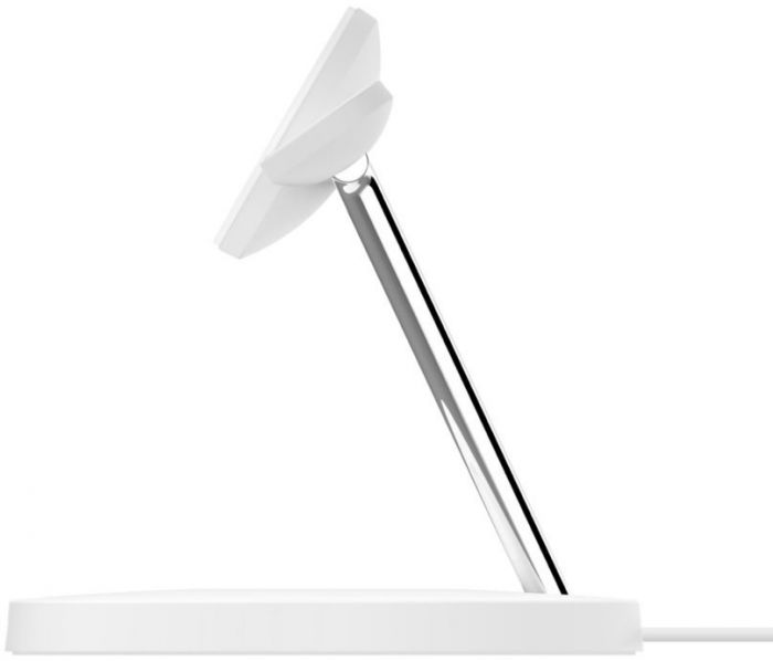 Зарядний пристрій бездротовий Belkin 3в1 MagSafe iPhone/Watch/AirPods Fast charger Pad, білий