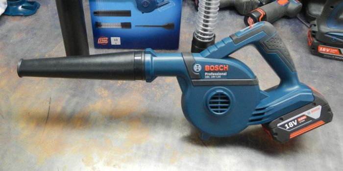 Повітродув акумуляторний Bosch GBL 18V-120 Professional 18В 270км/год 1.1кг без АКБ і ЗП