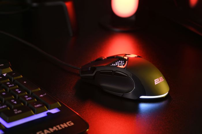 Миша 2E GAMING MG320, RGB, USB-A, чорний