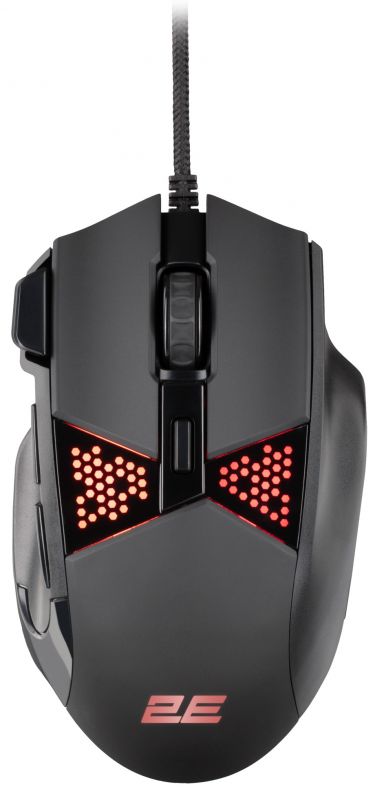 Миша 2E GAMING MG320, RGB, USB-A, чорний