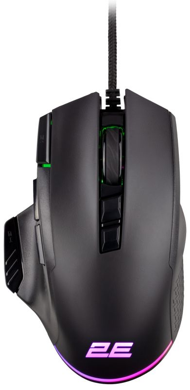 Миша 2E GAMING MG330, RGB, USB-A, чорний