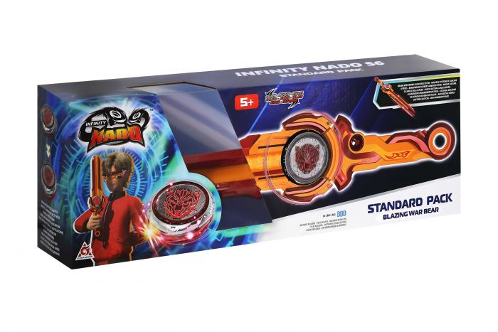 Дзиґа Infinity Nado VI Standard Pack Палаючий Бойовий Ведмідь (Blazing War Bear)