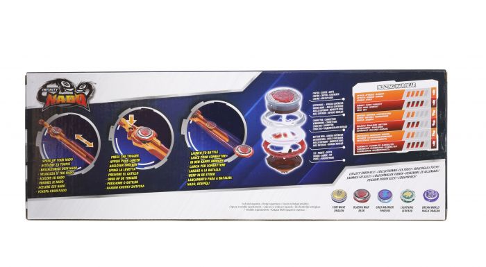 Дзиґа Infinity Nado VI Standard Pack Палаючий Бойовий Ведмідь (Blazing War Bear)