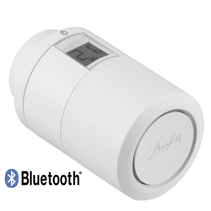 Термостатичний елемент Danfoss Eco, RA, M30х1.5, Bluetooth, білий