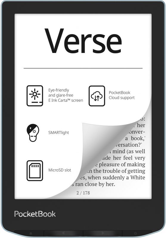 Електронна книга PocketBook 629 Verse, Bright Blue