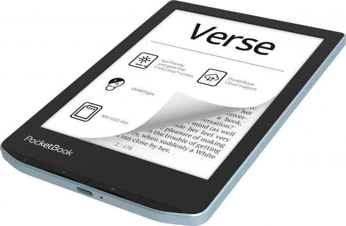 Електронна книга PocketBook 629 Verse, Bright Blue