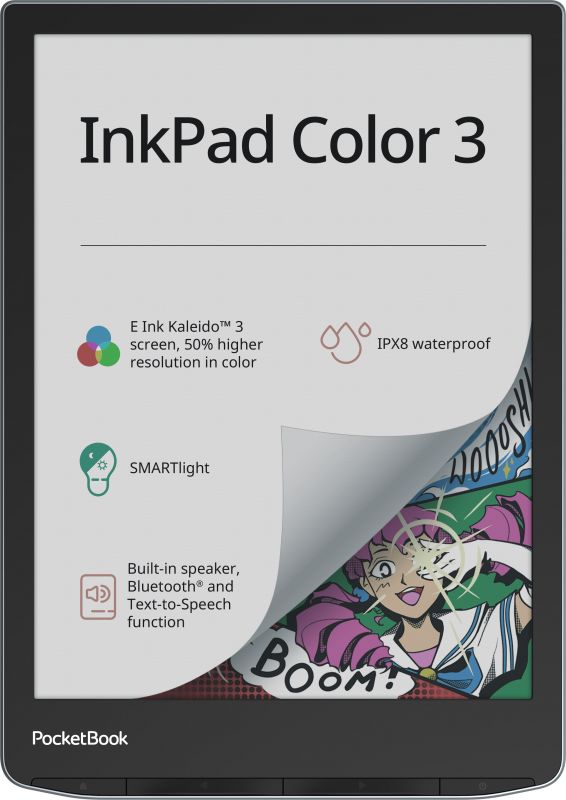 Електронна книга PocketBook 743K InkPad Color 3, Stormy Sea