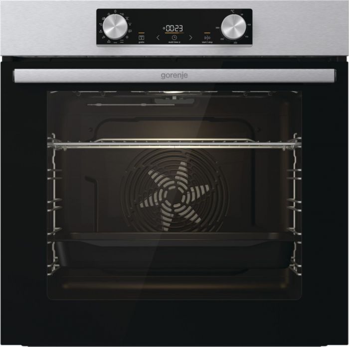 Комплект Gorenje (духовка електрична BO6737E02XK + варильна поверхня газова G642ABX), 743550, нерж.