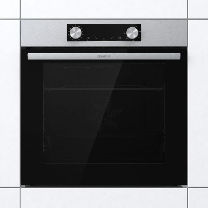 Комплект Gorenje (духовка електрична BO6737E02XK + варильна поверхня газова G642ABX), 743550, нерж.