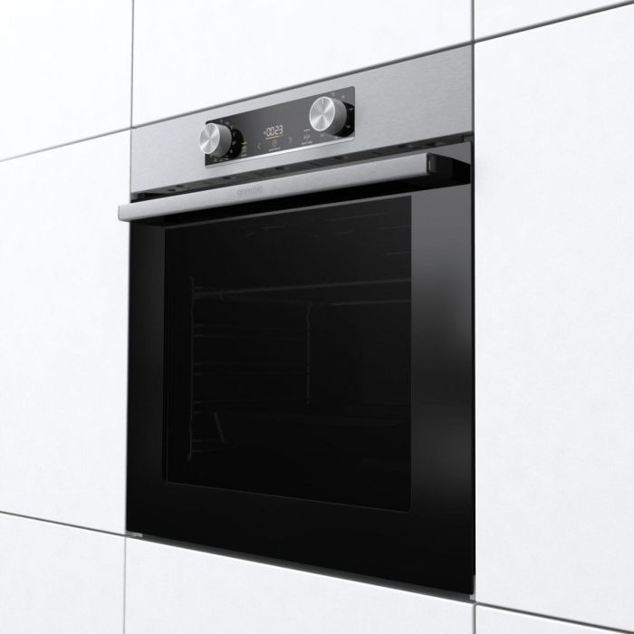 Комплект Gorenje (духовка електрична BO6737E02XK + варильна поверхня газова G642ABX), 743550, нерж.