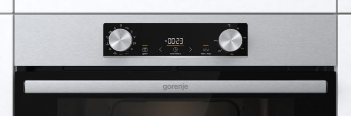 Комплект Gorenje (духовка електрична BO6737E02XK + варильна поверхня газова G642ABX), 743550, нерж.