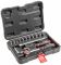Набір інструментів Top Tools, набір торцевих головок 1/4", 15шт