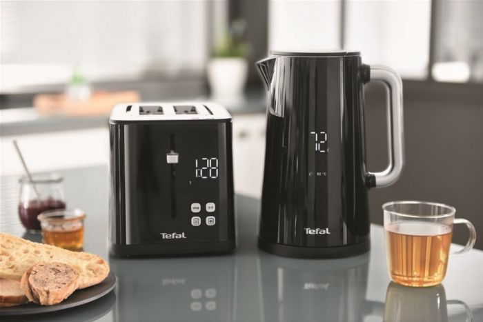 Тостер Tefal Digital 850Вт, LED дисплей, пластик, чорний