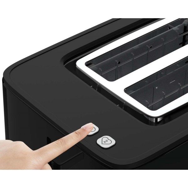 Тостер Tefal Digital 850Вт, LED дисплей, пластик, чорний