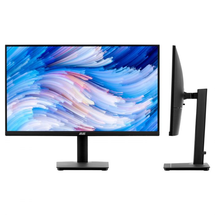 Монітор 2E 27" N2723B D-Sub, HDMI, IPS, 75Hz, Pivot