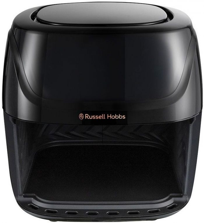 Мультипіч Russell Hobbs SatisFry Air Medium, 1350Вт, чаша-4л, сенсорне керув., алюміній/пластик,чорно-сірий