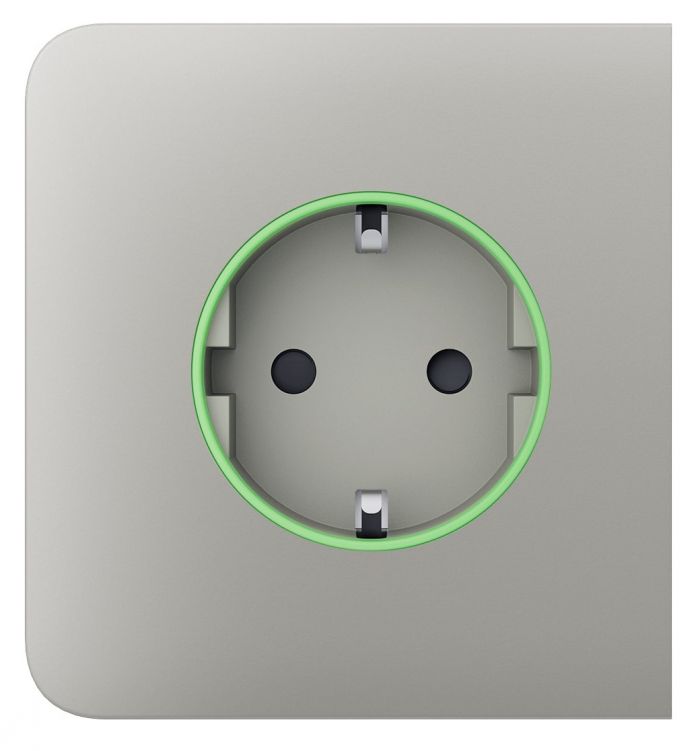 Бічна панель для вбудованої розетки Ajax SideCover for Outlet smart, Jeweler, бездротова, oyster