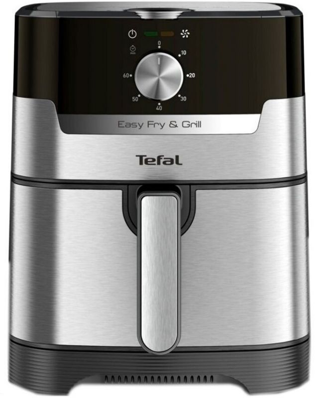 Мультипіч Tefal EasyFry&Grill, 1550Вт, чаша-4.2л, механічне керув., від 80°C до 200°C, пластик, сірий