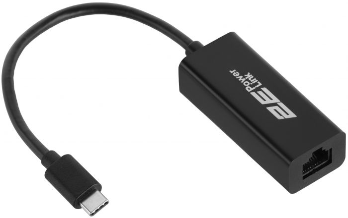 Мережевий адаптер 2E PowerLink U2085T 1xGE, USB TypeC