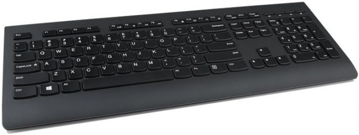 Клавіатура мембранна Lenovo Professional 108key, WL, EN/UKR/RU, чорний