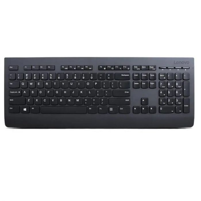 Клавіатура мембранна Lenovo Professional 108key, WL, EN/UKR/RU, чорний