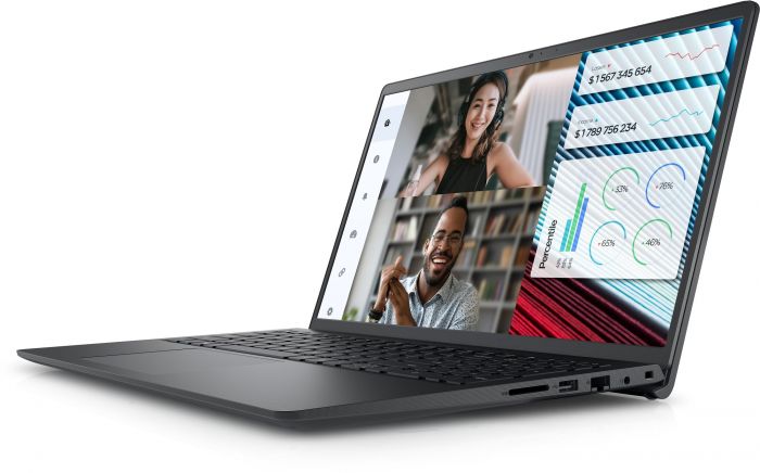 Ноутбук Dell Vostro 3520 15.6" FHD AG, Intel i5-1235U, 16GB, F512GB, UMA, Win11P, чорний