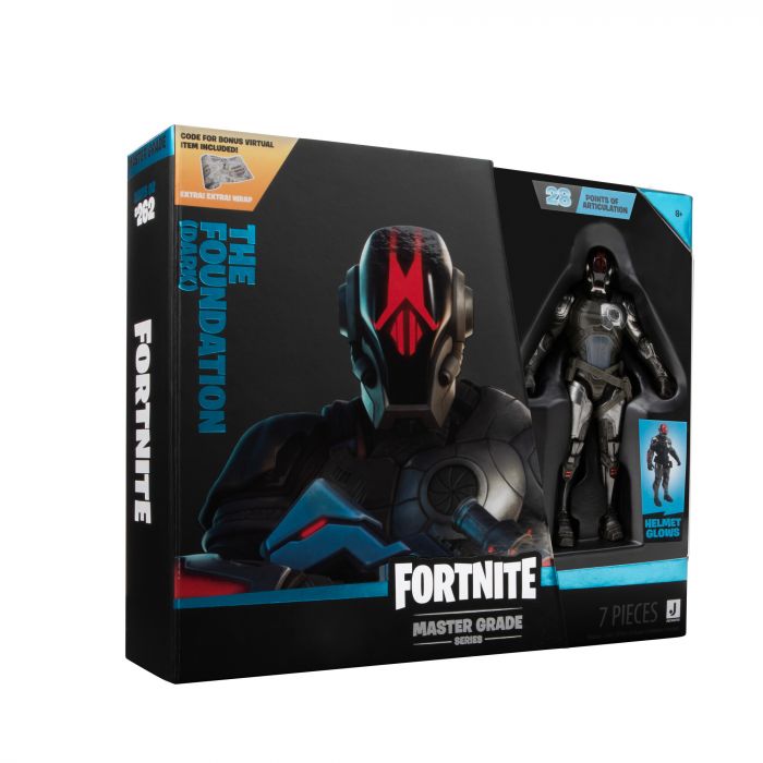 Колекційна фігурка Fortnite Master Series Figure The Foundation (Dark), 10см