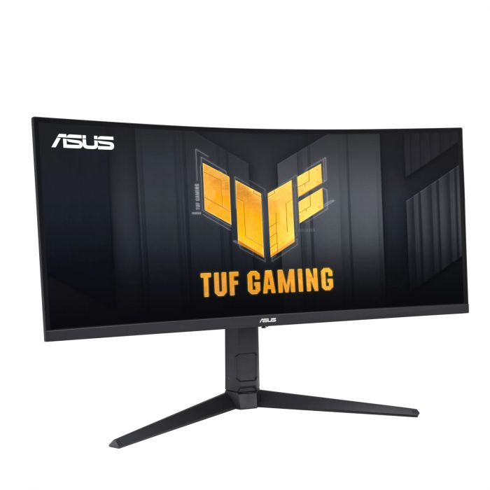 Монітор Asus 34" TUF Gaming VG34VQL3A 2xHDMI, 2xDP, 3xUSB, MM, VA, 3440x1440, 21:9, 180Hz, 1ms, sRGB 125%, CURVED, AdaptiveSync, HAS, HDR400