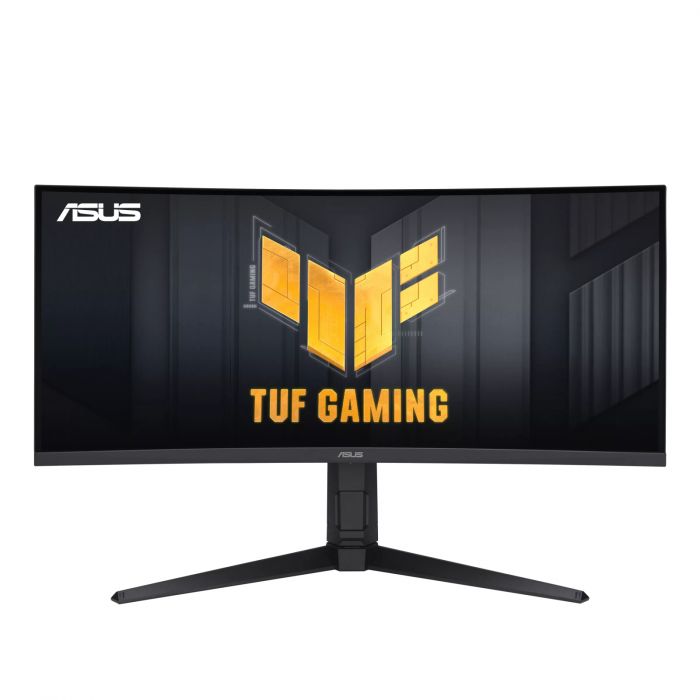 Монітор Asus 34" TUF Gaming VG34VQL3A 2xHDMI, 2xDP, 3xUSB, MM, VA, 3440x1440, 21:9, 180Hz, 1ms, sRGB 125%, CURVED, AdaptiveSync, HAS, HDR400