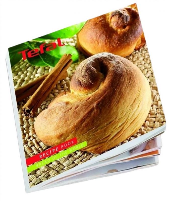 Хлібопічка Tefal Bread of the World 1600Вт, програм-19, макс.вага -1,5кг, форма-квадрат, пластик, чорний