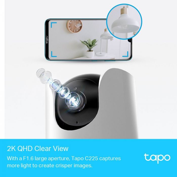 IP-Камера TP-LINK Tapo C225 3MP N300 microSD motion detection 360° mic