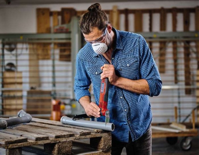 Багатофункціональний інструмент реноватор Einhell TC-MG 250 CE 250Вт 11000-20000об/хв набір насадок 1.02кг