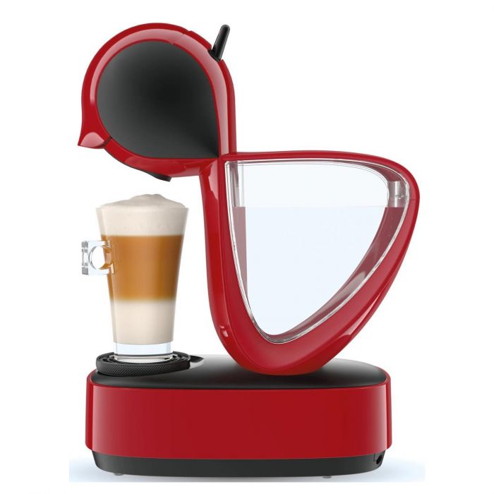 Кавоварка Krups капсульна Infinissima, 1.2л, капсули NESCAFE Dolce Gusto, червоний