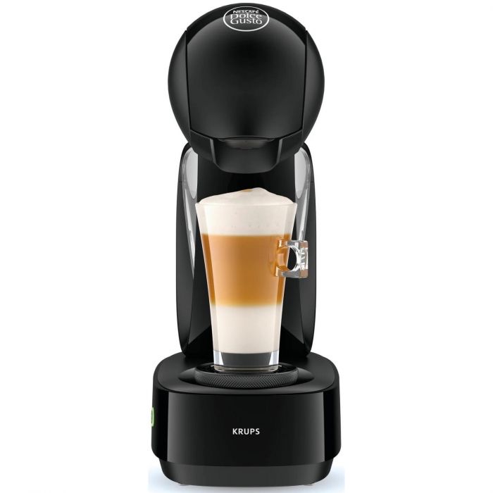 Кавоварка Krups капсульна Infinissima, 1.2л, капсули NESCAFE Dolce Gusto, чорний