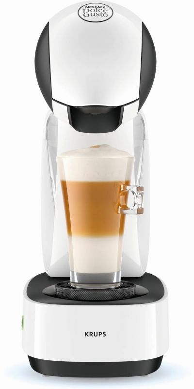 Кавоварка Krups капсульна Infinissima, 1.2л, капсули NESCAFE Dolce Gusto, білий