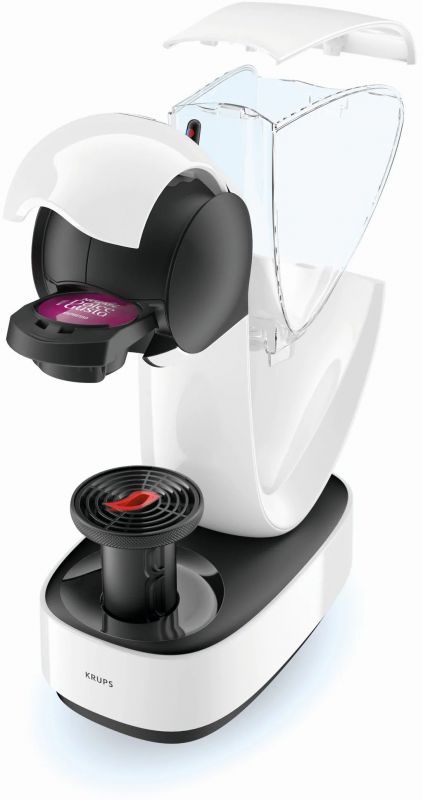 Кавоварка Krups капсульна Infinissima, 1.2л, капсули NESCAFE Dolce Gusto, білий