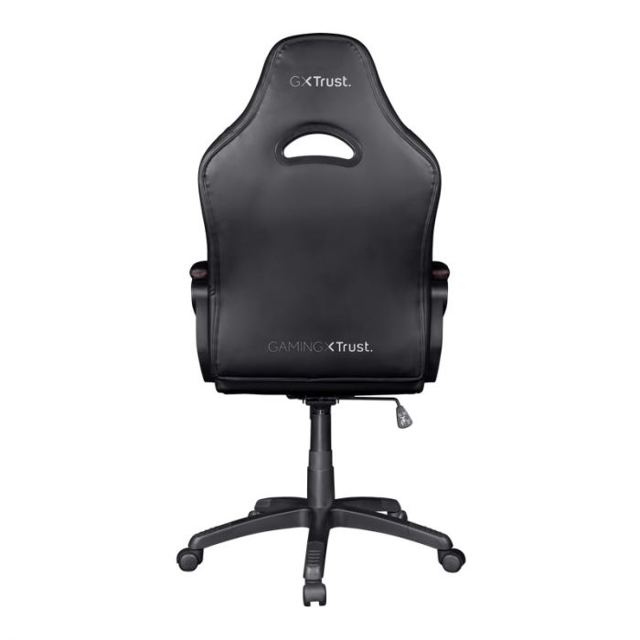 Крісло Trust GXT 701 RYON, ПУ шкіра, Foldable Armrests, червоний