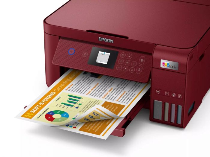 БФП ink color A4 Epson EcoTank L4267 33_15 ppm Duplex USB Wi-Fi 4 inks Black Pigment