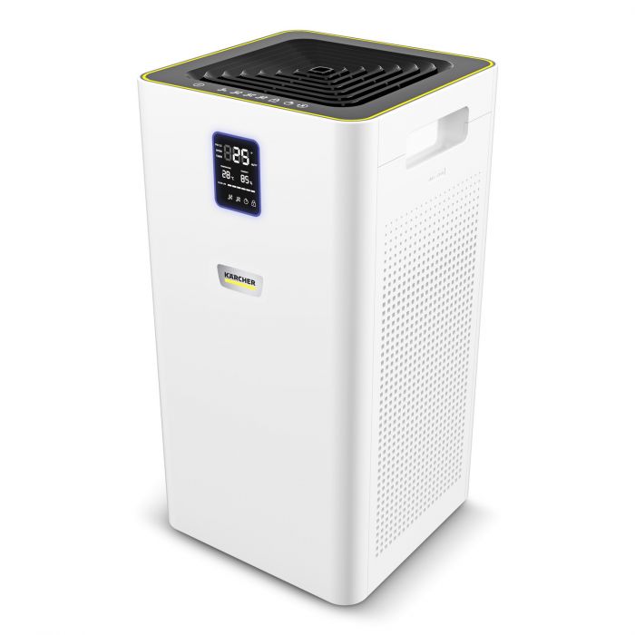 Очищувач повітря Karcher AF 50, 50м2, 520м3/год, дисплей, 2 HEPA фільтри, 4 режими,  інд. забр-ння, білий