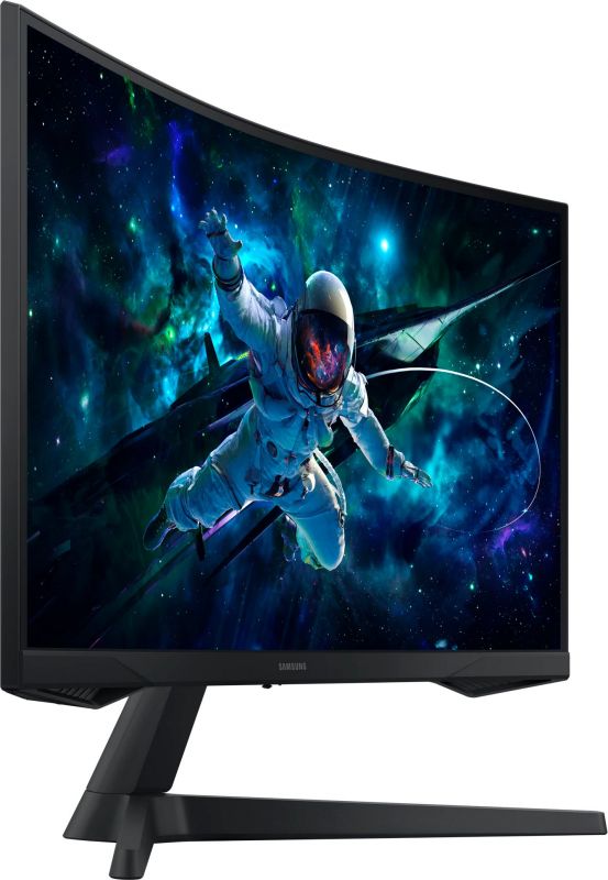 Монітор Samsung 27" Odyssey G55C 2xHDMI, DP, VA, 2560x1440, 165Hz, 1ms, CURVED