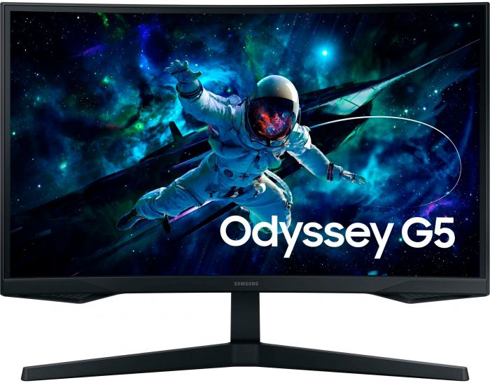 Монітор Samsung 27" Odyssey G55C 2xHDMI, DP, VA, 2560x1440, 165Hz, 1ms, CURVED