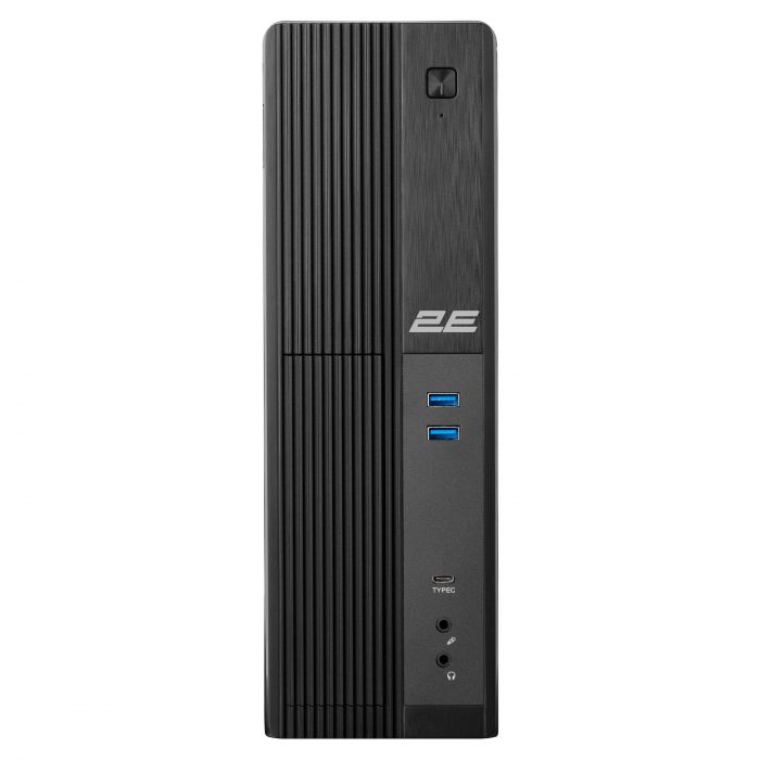 Корпус 2E S616-400 з БЖ 2E 400W-SFX, 1xUSB3.0, 1xUSBType-C, 1x80мм, Micro ATX/ Desktop, чорний