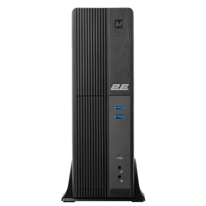 Корпус 2E S616-400 з БЖ 2E 400W-SFX, 1xUSB3.0, 1xUSBType-C, 1x80мм, Micro ATX/ Desktop, чорний