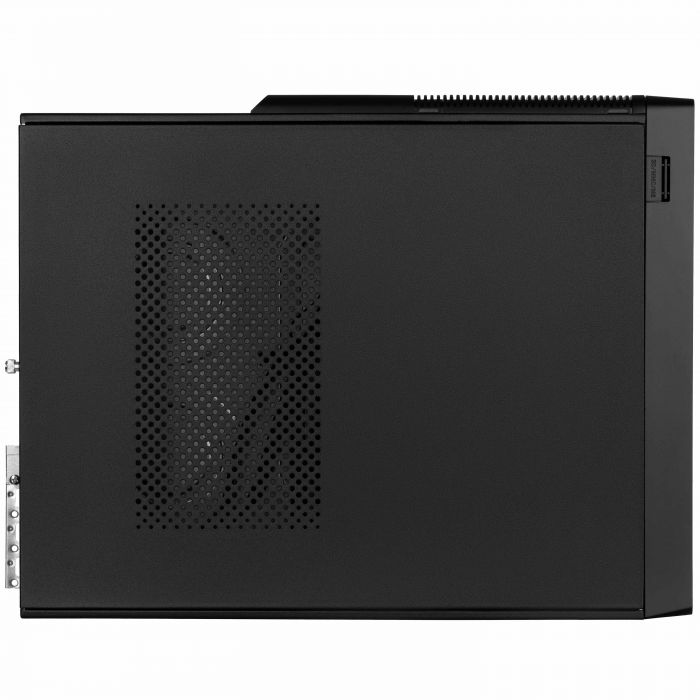 Корпус 2E S616-400 з БЖ 2E 400W-SFX, 1xUSB3.0, 1xUSBType-C, 1x80мм, Micro ATX/ Desktop, чорний