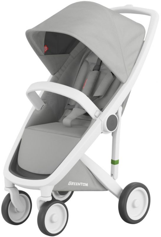 Прогулянкова коляска Greentom Classic Grey-White