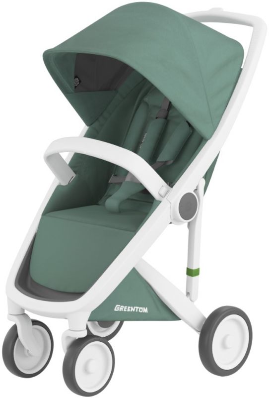 Прогулянкова коляска Greentom Classic Sage-White