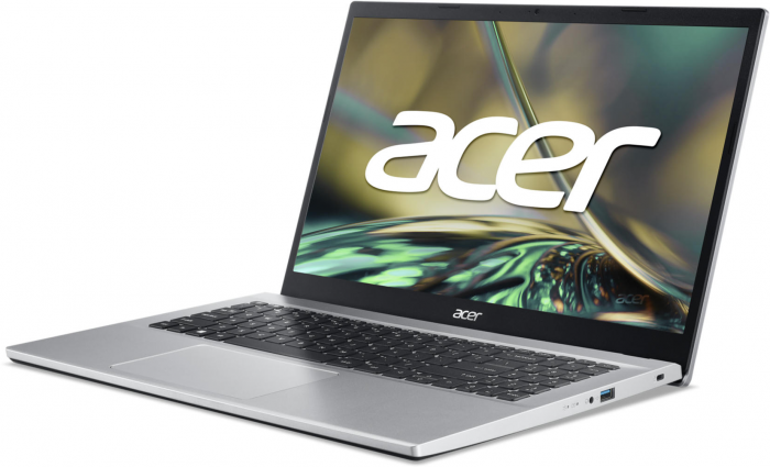 Ноутбук Acer Aspire 3 A315-59 15.6" FHD IPS, Intel i7-1255U, 32GB, F1TB, UMA, Lin, сріблястий