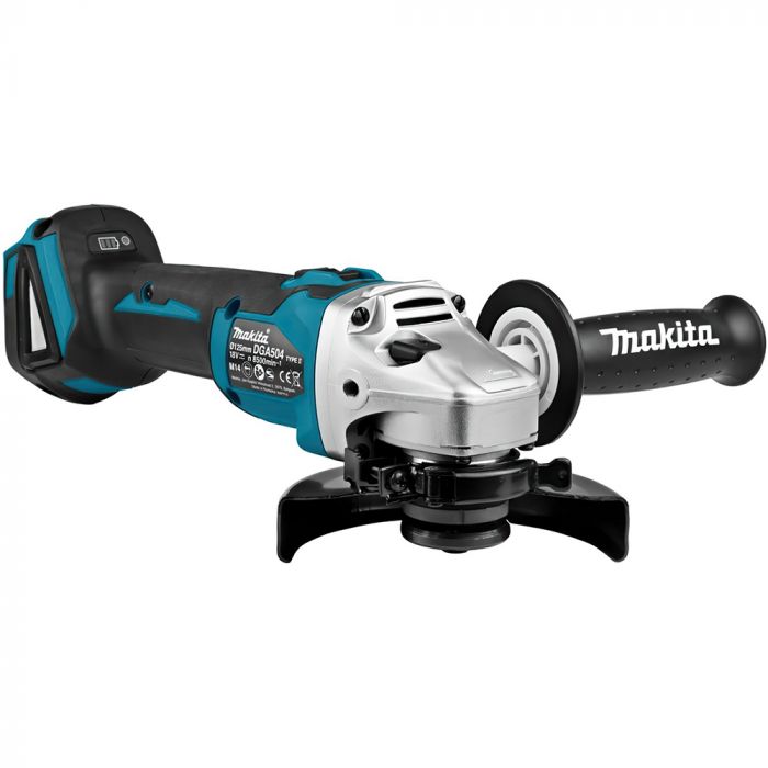 Шліфмашина кутова акумуляторна Makita DGA 504 Z 125мм LXT 18В 8500об·хв 2.3кг без АКБ та ЗП